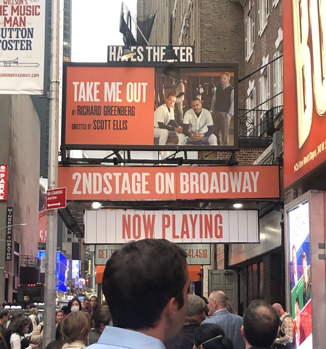 KerriKenney's tweet photo. Our buddy #scottellis directed a magnificent play! Bravo!! #TakeMeOutBroadway Go see it if you can!! @jessetyler #jessewilliams #patrickadams https://t.co/iIWrfwUrnf