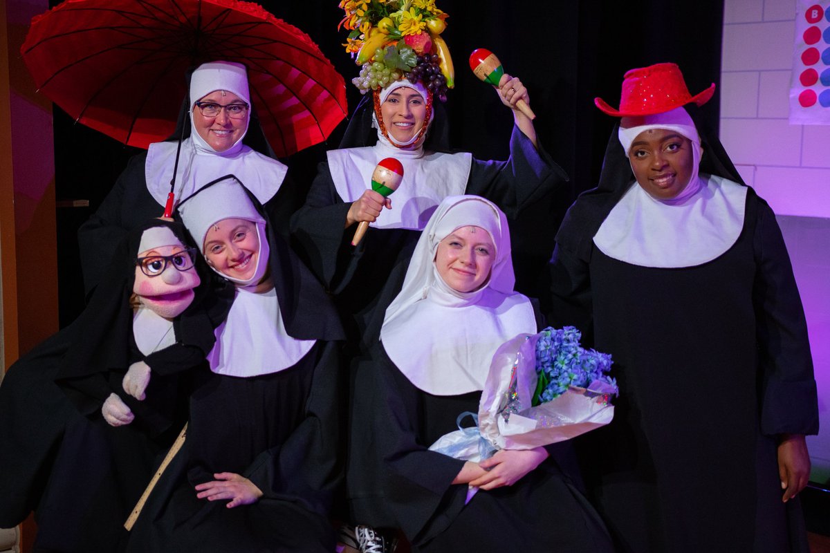 wcpactn's tweet photo. Tonight's the night - Nunsense opens at the PAC!

We are so excited for you to see this show!

Get tickets: https://t.co/9rVWAeBZOc https://t.co/bQyhbesemH