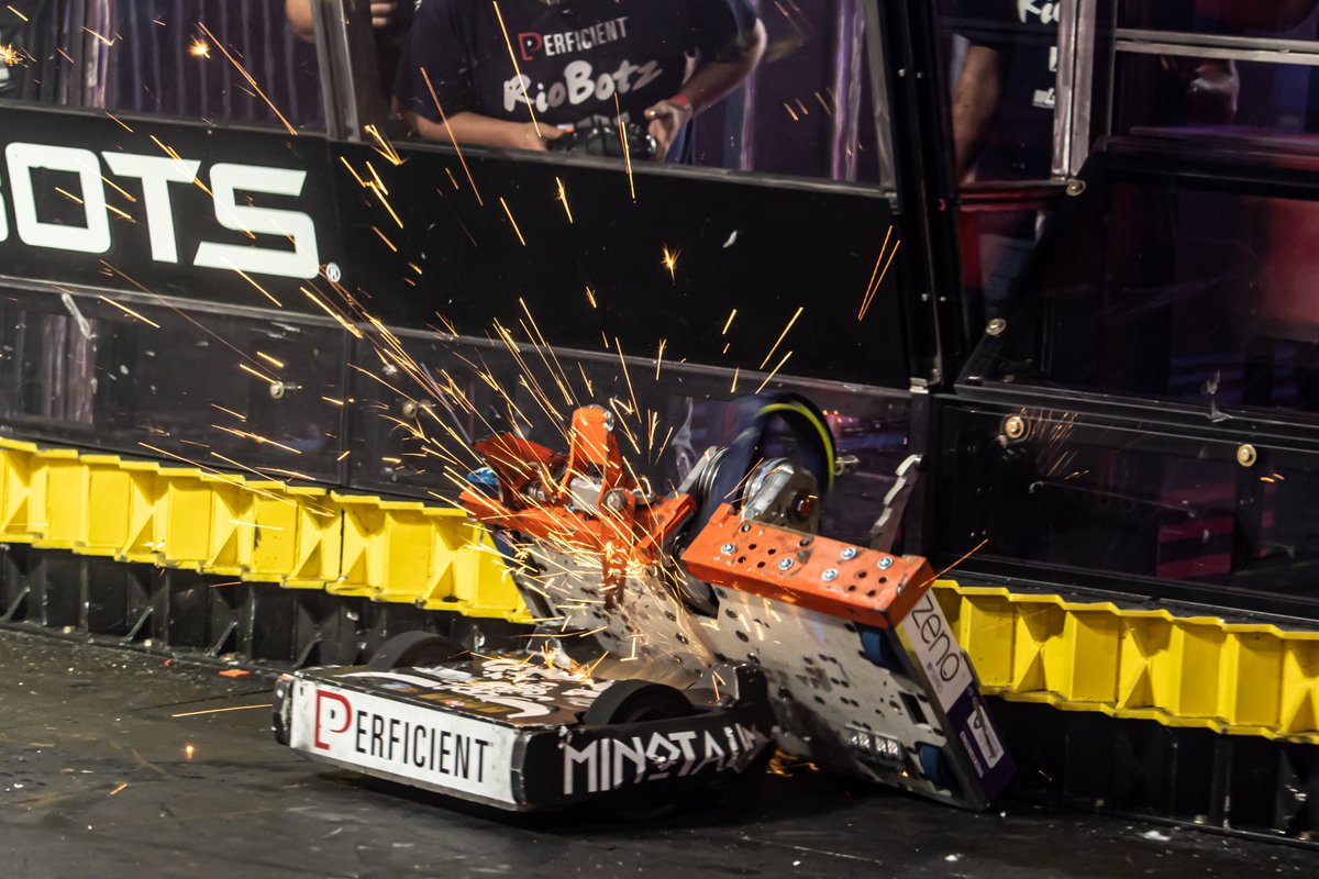 That feeling when you’ve just scored a major win...big congratulations to our partner <a href="/RioBotz/">RioBotz</a> &amp; Perficient’s #Minotaur on advancing to the final stage of the 2021 <a href="/BattleBots/">BattleBots</a> World Championship Thur. April 7 on Discovery!

#TeamMinotaur #BattleBots 

perficient.com/who-we-are/bra…