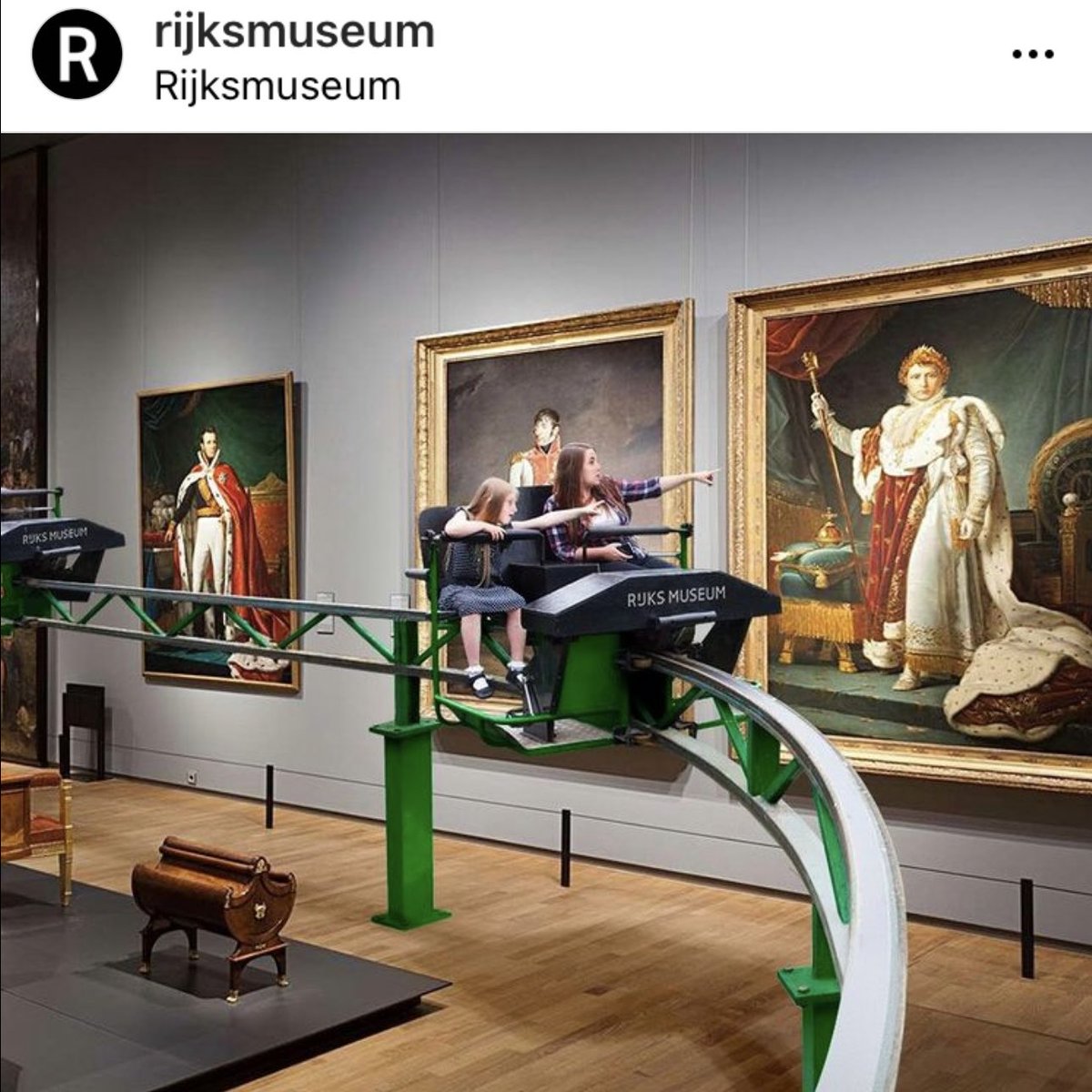 The ⁦<a href="/rijksmuseum/">Rijksmuseum</a>⁩ - which houses Rembrandt’s epic “Night Watch” - installed a new monorail to view the massive collection of masterpieces.