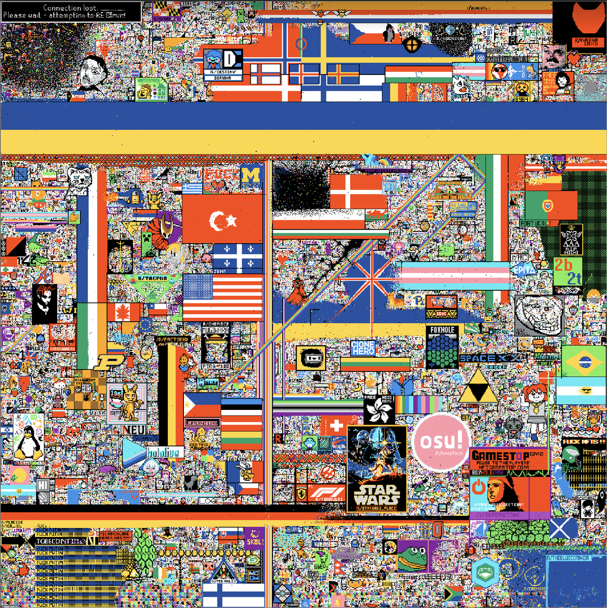 nft_snapshot's tweet photo. One hour later ... more flags https://t.co/zbqezOfPtM