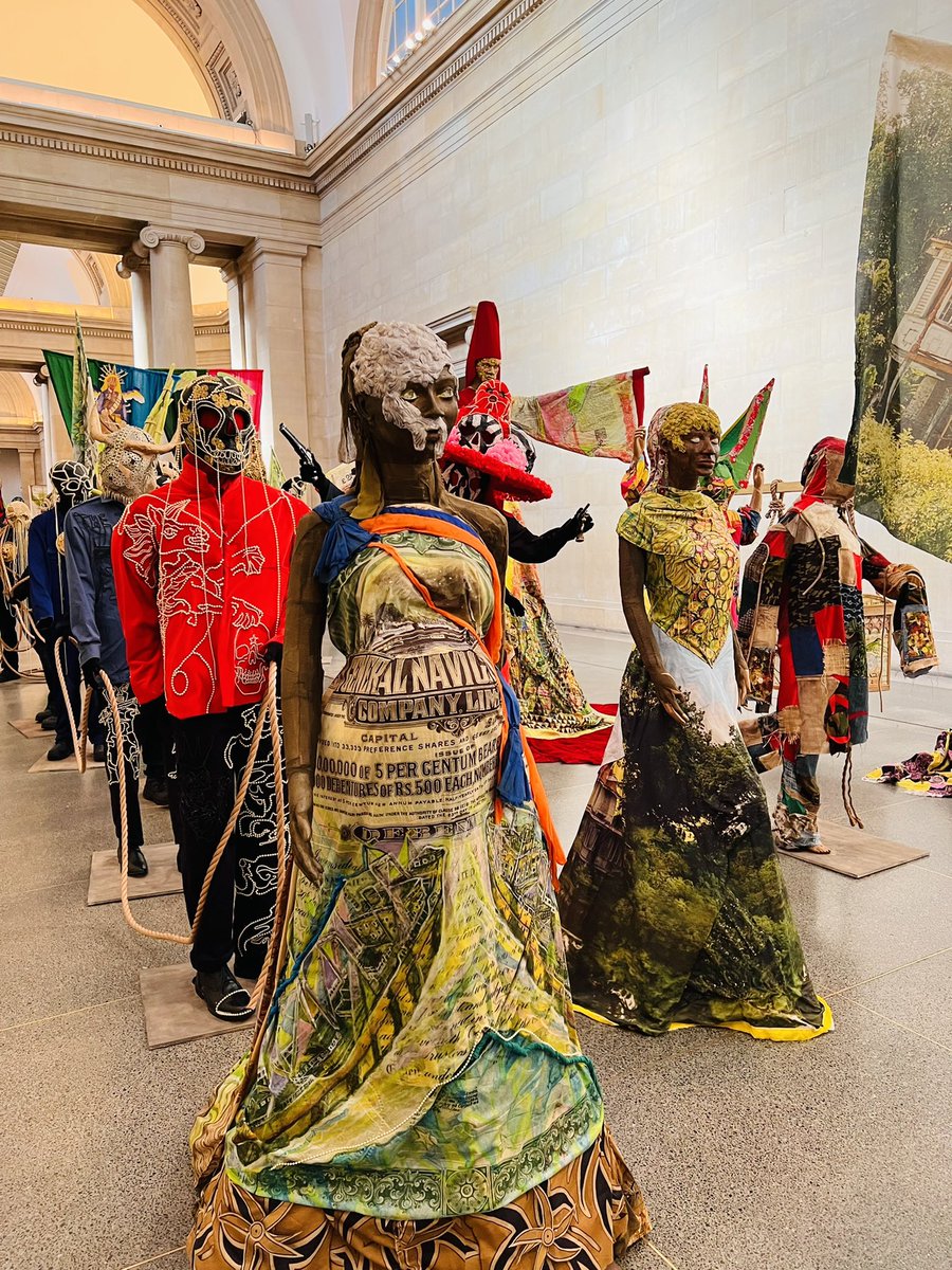 Matthewbarbados's tweet photo. I was blown away by @Tate #TateBritain exhibition on #LifeBetweenIslands- from the amazing ‘the procession’ by #HewLocke to a recreation of a #Caribbean living room in the 50s, to beautiful celebration of Caribbean #Art & #Culture https://t.co/UKQ8LO2JeF