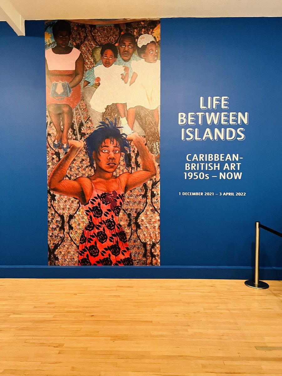 Matthewbarbados's tweet photo. I was blown away by @Tate #TateBritain exhibition on #LifeBetweenIslands- from the amazing ‘the procession’ by #HewLocke to a recreation of a #Caribbean living room in the 50s, to beautiful celebration of Caribbean #Art & #Culture https://t.co/UKQ8LO2JeF
