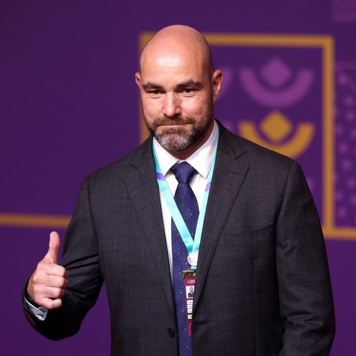 official_dauto's tweet photo. Football stars at Qatar 2022 World Cup Draw Ceremony
#WorldCup  #WCQ #Qatar2022 #FinalDraw #DavidoQatar2022 https://t.co/dbfk9yHWhz