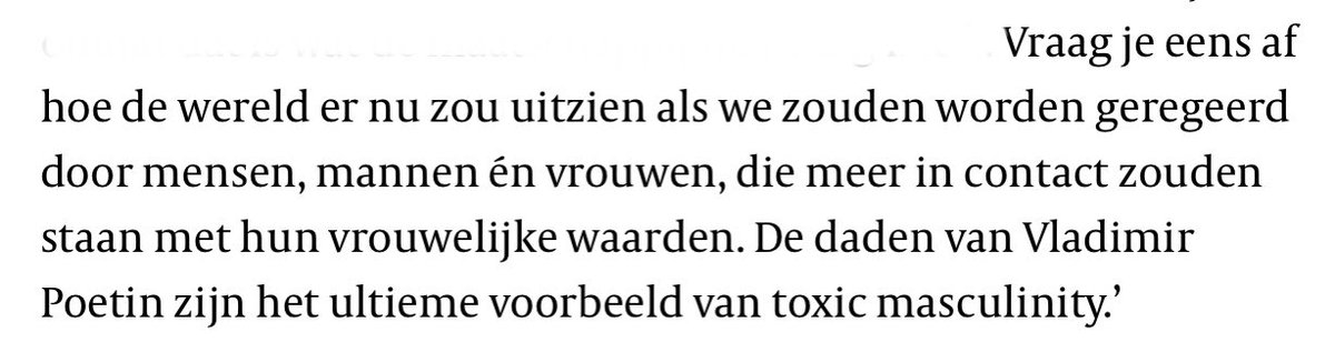 gvdkooij's tweet photo. @LeeuwenSandor @BNR Hmmmm… Het is toch wel opvallend dat bijna alle leider-agressors in de geschiedenis man waren? Wat vind je van onderstaande meer genuanceerde uitspraak van Kaouthar Darmoni? https://t.co/dHyIBmUwgB