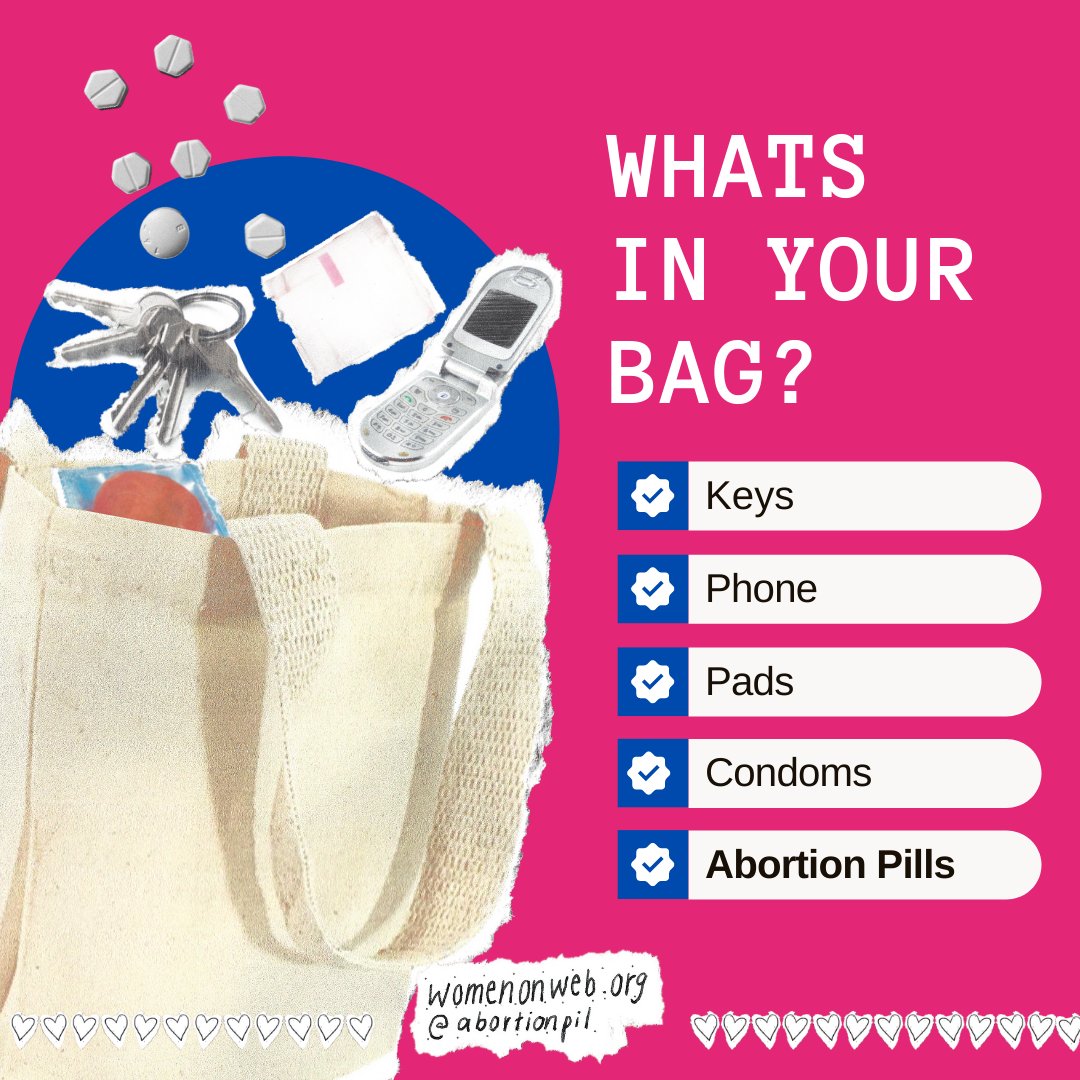 WoWabortionpill's tweet photo. ✅Access to #abortion is essential and should be on EVERYONE'S checklist! 
💜Telemedicine abortion provides safe, effective health care at a time that is convenient for you.
👉 Order them even before you're pregnant at https://t.co/uvO1fTOQ7H 

#WomenOnWeb #AdvanceProvision https://t.co/G43CdPF0Ha