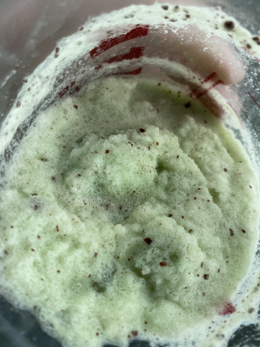 CazMorrisKing2's tweet photo. @CostaCoffee when did you start doing slush drinks?  Just got a mint choc chip frostino &amp; it’s just all slush. https://t.co/VscdeTinpx