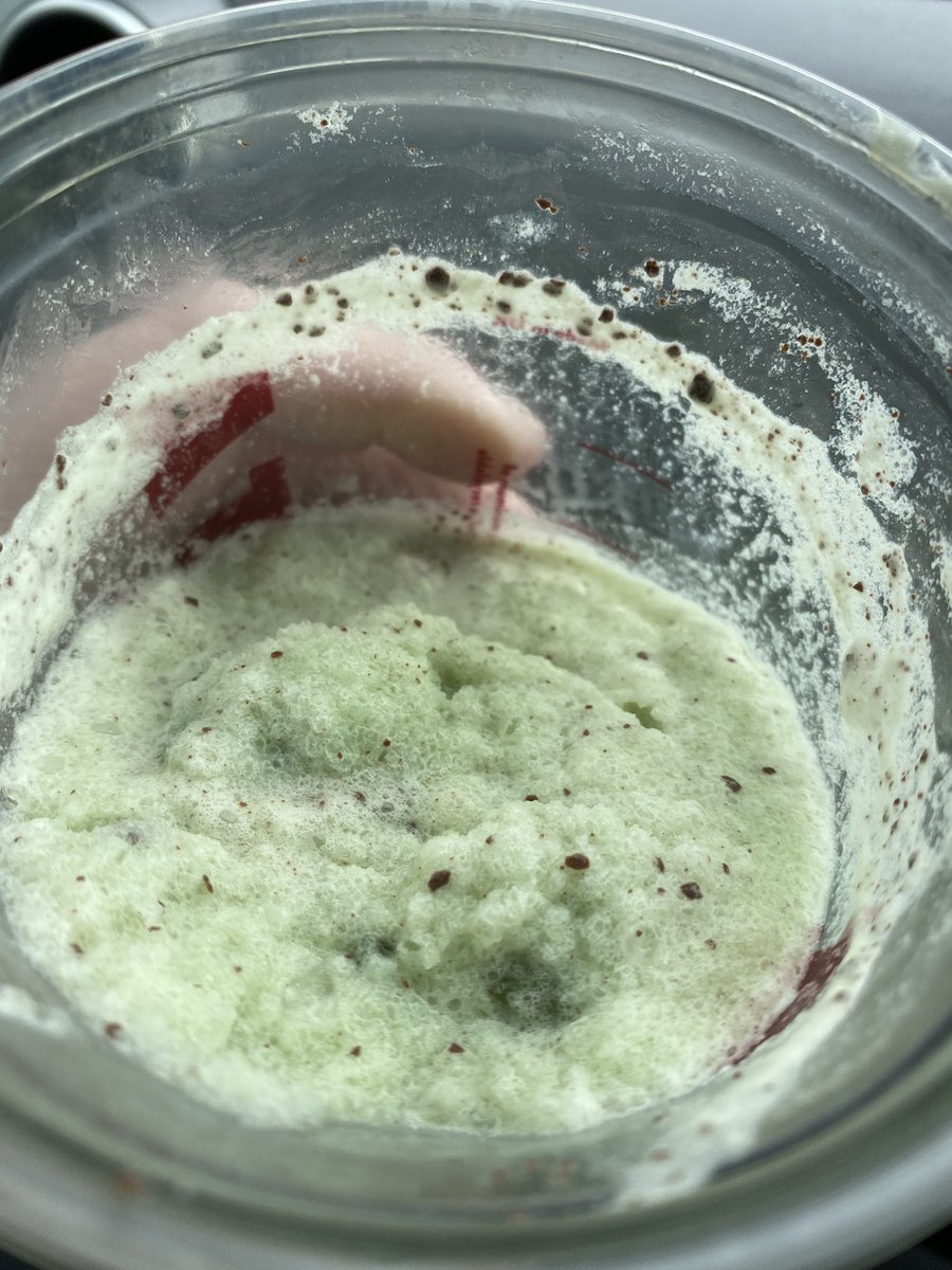 CazMorrisKing2's tweet photo. @CostaCoffee when did you start doing slush drinks?  Just got a mint choc chip frostino &amp; it’s just all slush. https://t.co/VscdeTinpx