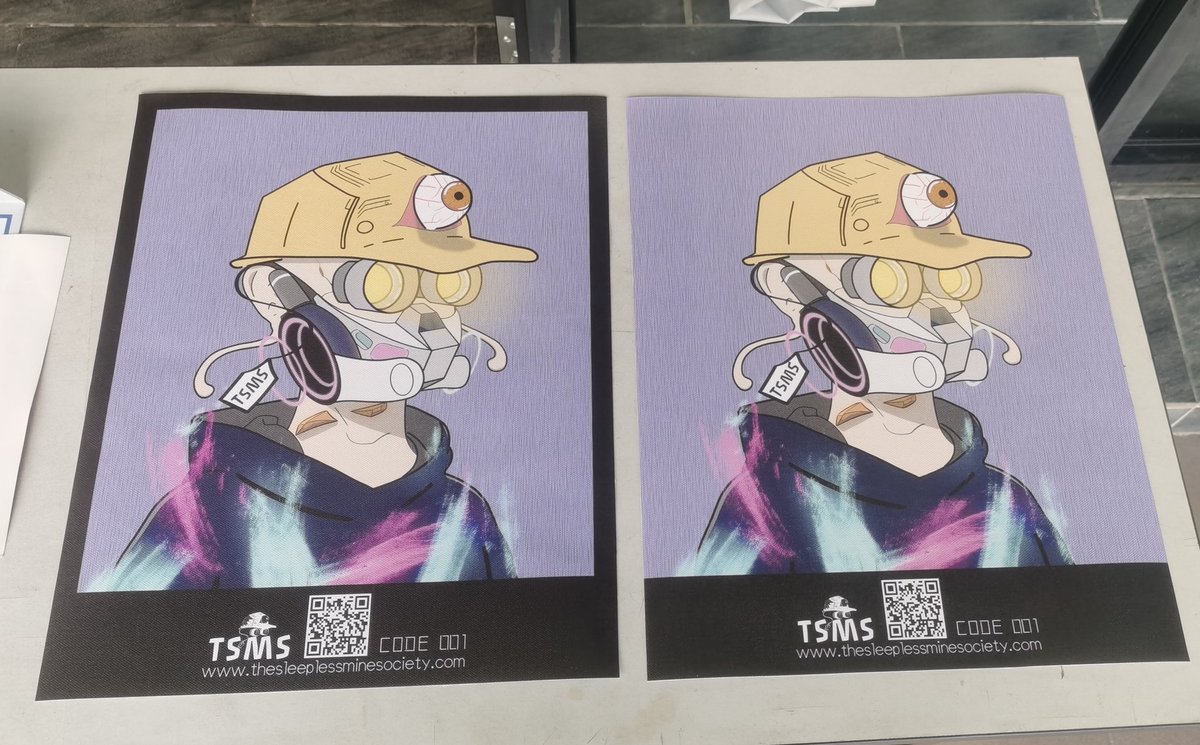 sleeplessmine's tweet photo. Sleepless Workshop is going to appear in this coming week ART GALA with another 19 best art galleries in Malaysia! And we are the only NFT gallery!

Second batch of mint will occur at the same time with physical art sales!
Mint price : 0.08eth 
Date : 7th of April 
Supply : 500 https://t.co/AqLm9Zcabg