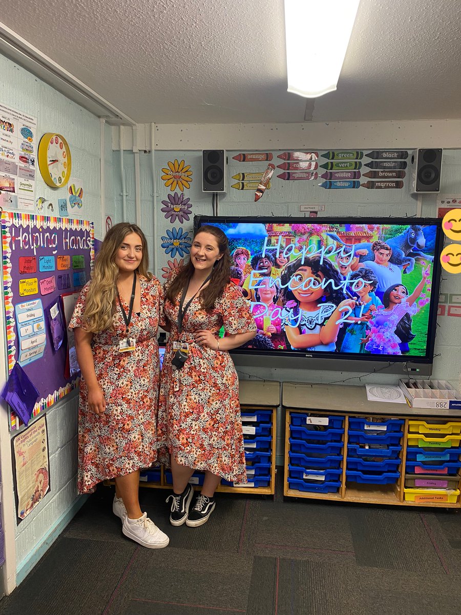 MissMcDonnell_'s tweet photo. You can imagine my amazing stage partner and I’s faces this morning in the carpark when we both turned up wearing this 🤣 (this was not a planned April fools joke🤣) https://t.co/rfyexWeJGC