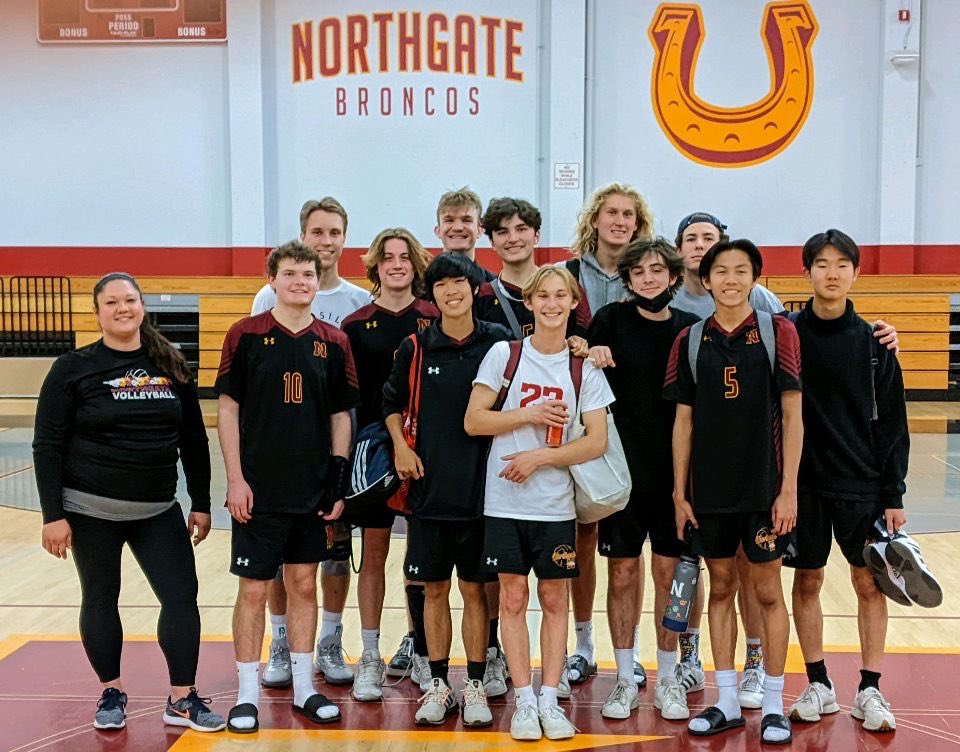 Principal_Coop's tweet photo. Update: in the Battle of the Creek last night, our Broncos went 4-0, with outstanding wins by a boys tennis, boys volleyball, boys lacrosse and girls lacrosse! #goBroncos @NorthgateHS https://t.co/MNDbeiayiX