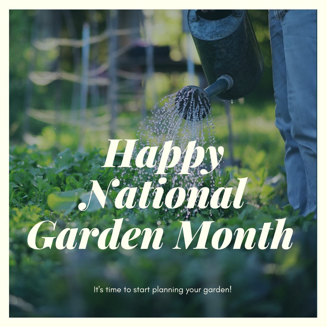 ?April is National Garden Month!!? Whether you are planting a few rows of flowers or a full greenhouse of vegetables, gardening is a chance to get your hands dirty and learn more about the environment. Learn about April garden prep, planning, &amp; planting