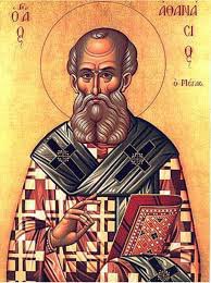 frdfitz's tweet photo. St Athanasius talk of the Triduum.
‘The time is now at hand when we enter on a new beginning: the proclamation of the blessed Passover, in which the Lord was sacrificed. We feed as on the food of life, we constantly refresh our souls with his precious blood, as from a fountain.’ https://t.co/BQwkYI5UOa