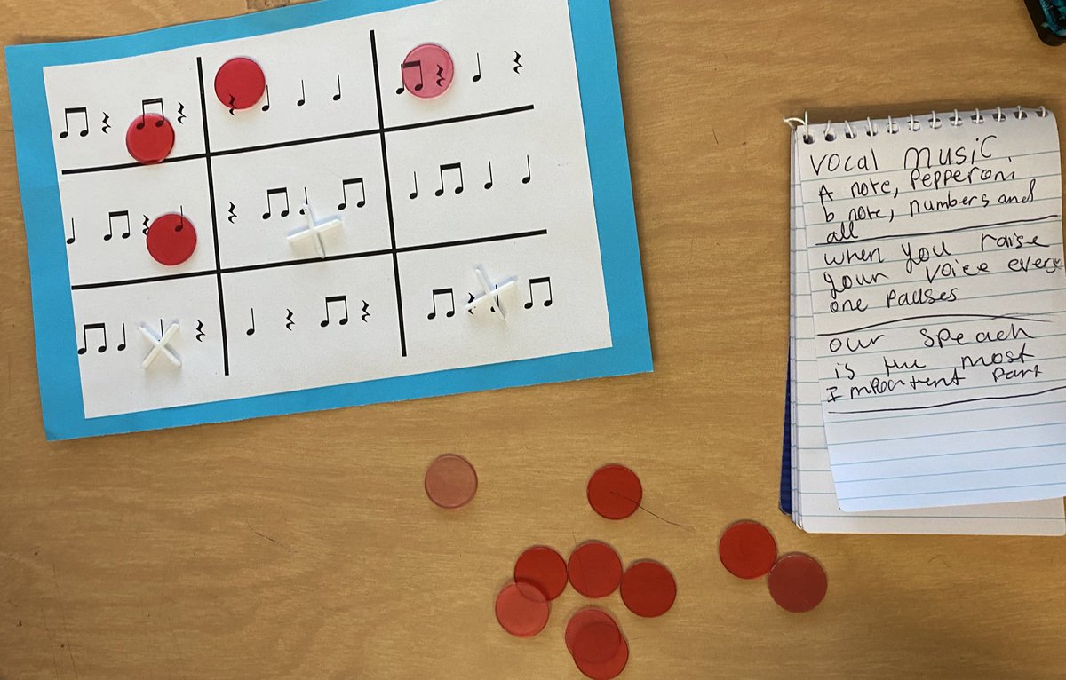 MsGordon206's tweet photo. 🎶 🎵 Can you clap the rhythm? Tic Tac Toe with our amazing vocal music instructor! @BeaumondeBHJMS https://t.co/EFPc4DAcH6