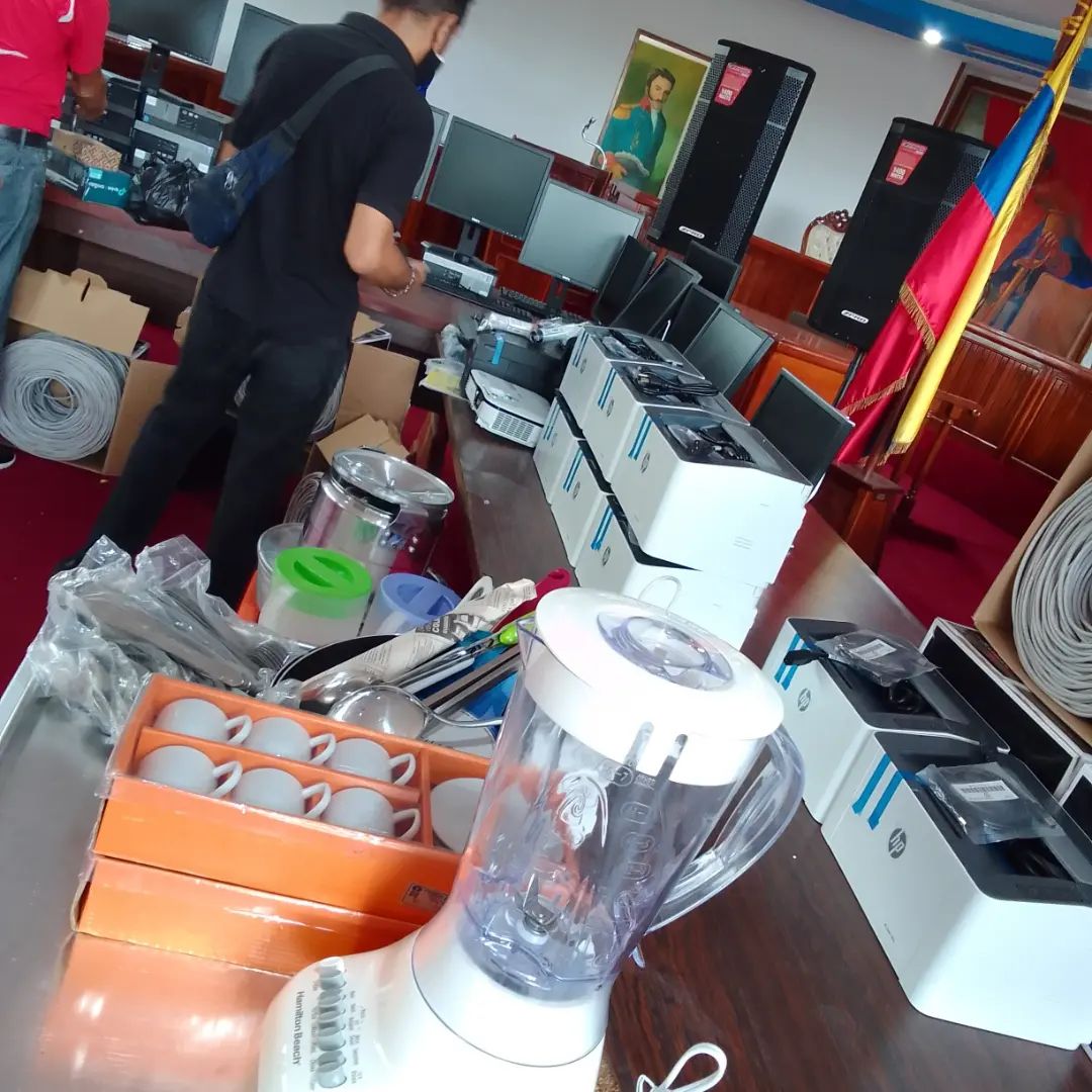 Reinauguración del Salón de Sesiones del Consejo Legislativo del estado Bolivariano de Cojedes y dotación de equipos tecnológicos