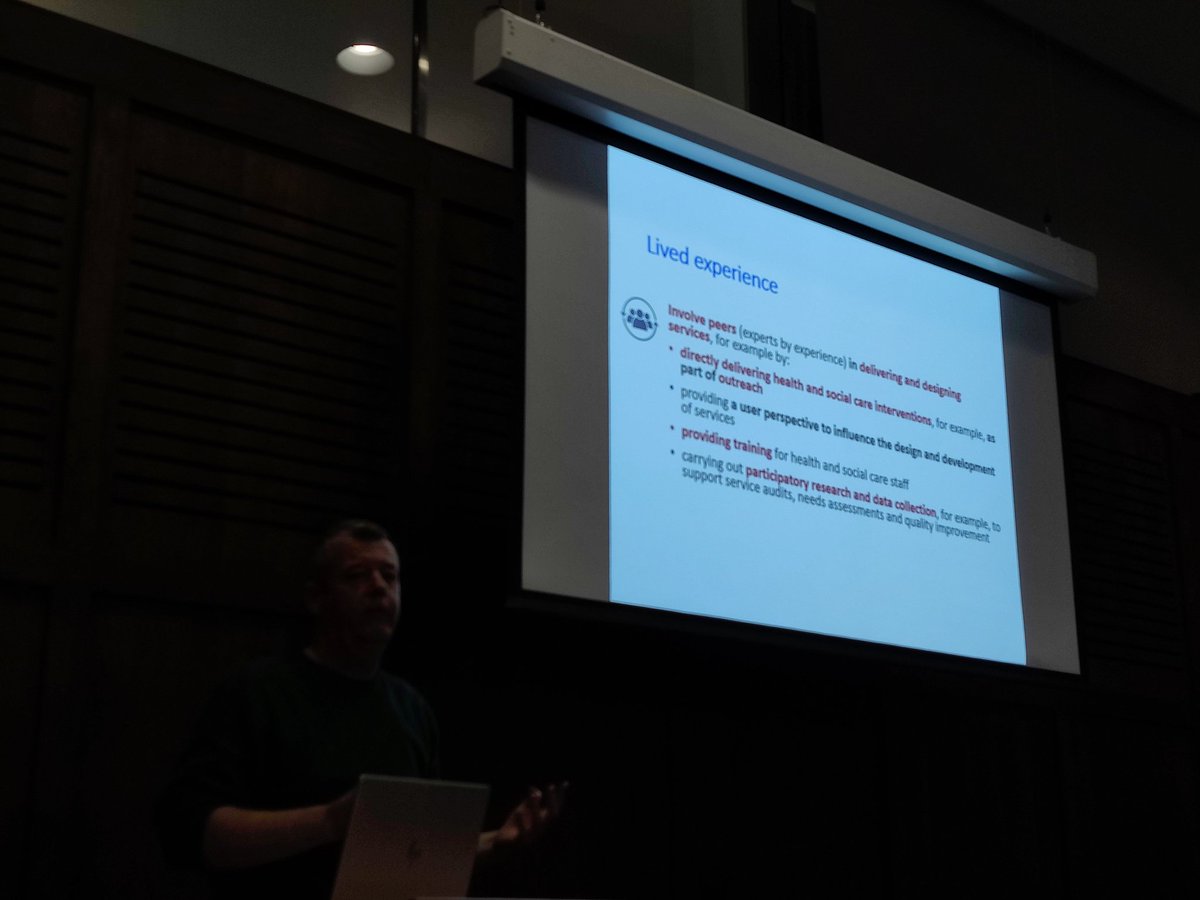GWShorter's tweet photo. NICE Guidelines on inclusion health and homelessness recognising those with lived experience hold valuable answers and they must be at the table #YesPlease @FindandTreat #homelesshealth22 @lnnmhomeless https://t.co/cYZyq8TsGy https://t.co/Gkesib2NeI