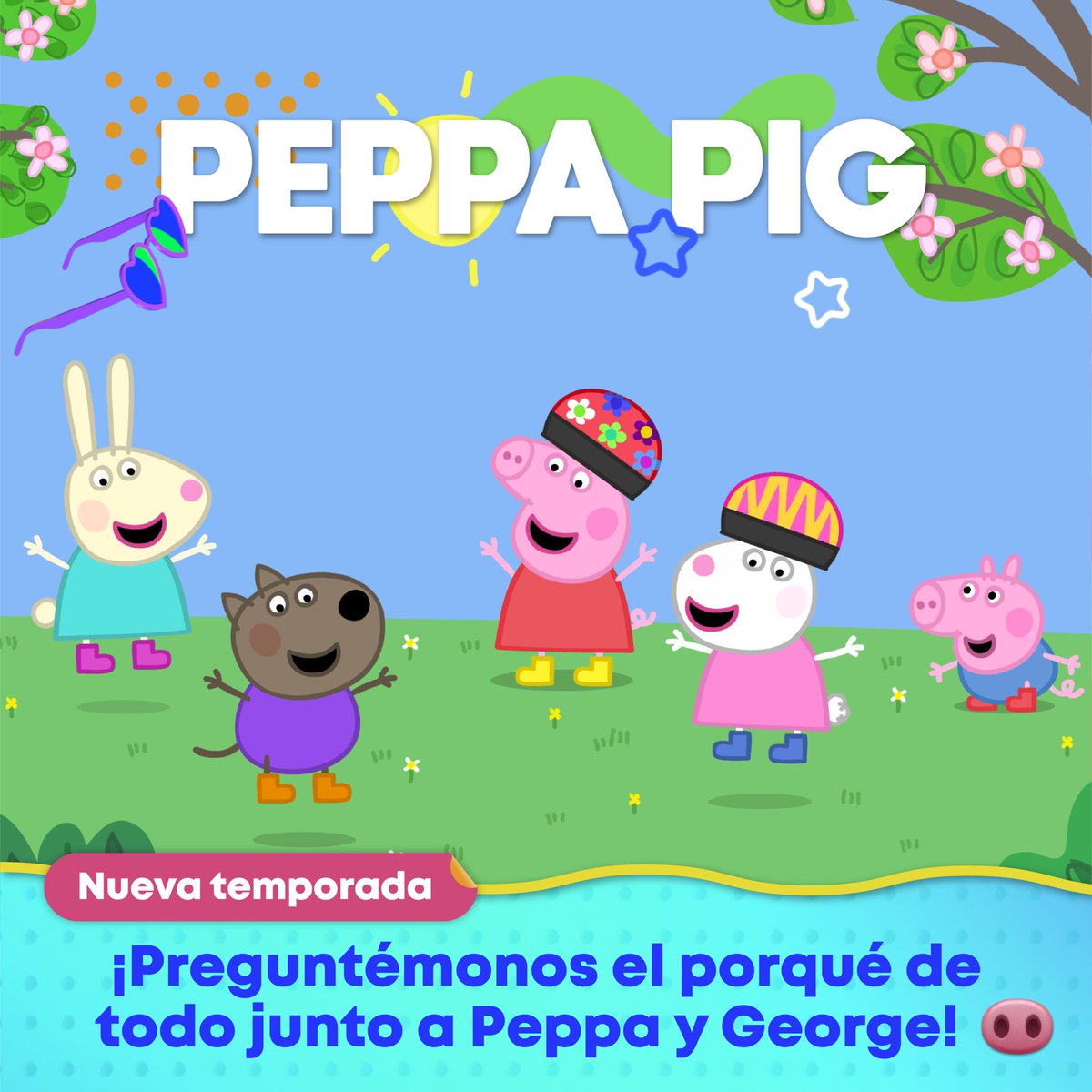 DiscoveryKidsLA's tweet photo. ¡En todo el mes de abril, festejemos ser niñ@s en #ModoKids!🥳🥳
¡No te puedes perder los nuevos episodios de #PeppaPig , el especial de #MiniBeatsPowerRockers y nuestro estreno #KungFUWa ! 🤩 https://t.co/oM02pceOGp