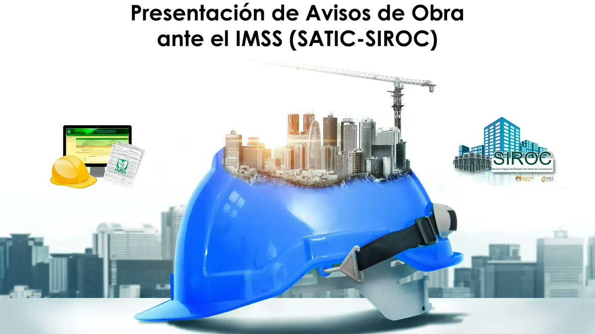 GMcapacitacion1's tweet photo. #Video #Curso
Presentación de Avisos de Obra ante el IMSS (SATIC-SIROC)
Tienda Online
https://t.co/rYHHJDvuPk
#arquitectura #impuestos #IMSS #INFONAVIT #construccion
#contabilidad #SIROC #SATIC https://t.co/4JCikfDZx4