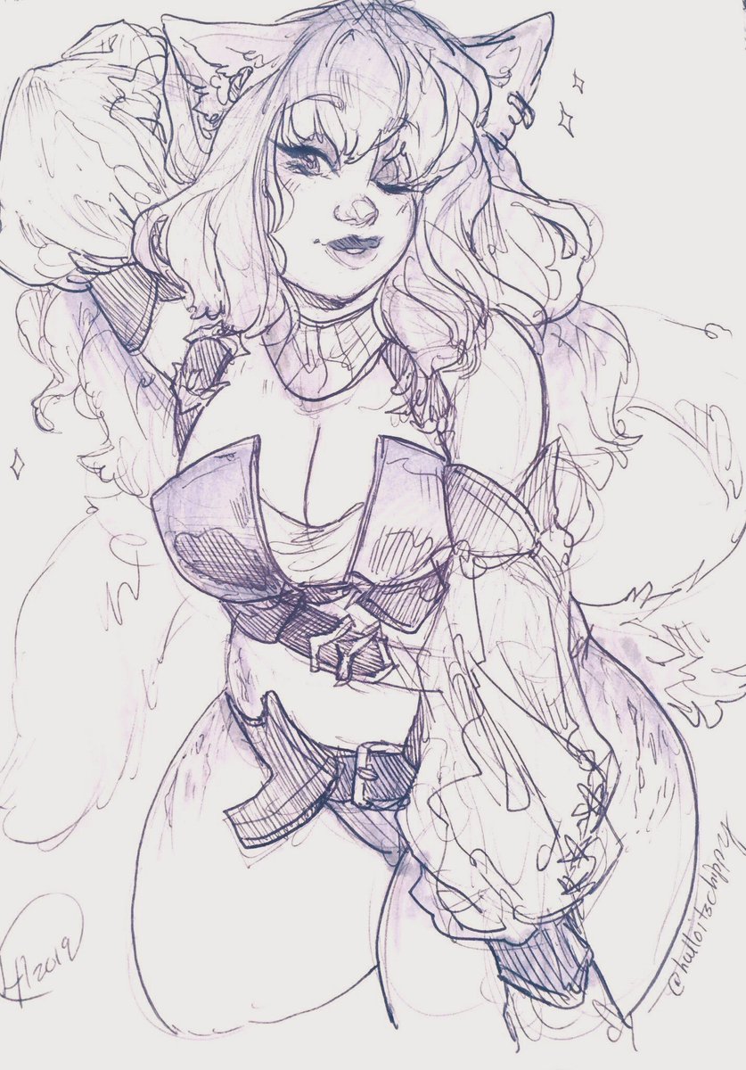 โก๐ FREEBIE SKETCHES ๐ โก
I'm gonna be away from the tablet until Sunday morning, but that doesn't mean the art has to stop!
โข Drop a ref
โข RT this post
โข Be following me
And I'll be doodling a couple headshots of folks in the comments ๐ค๐ค๐ค