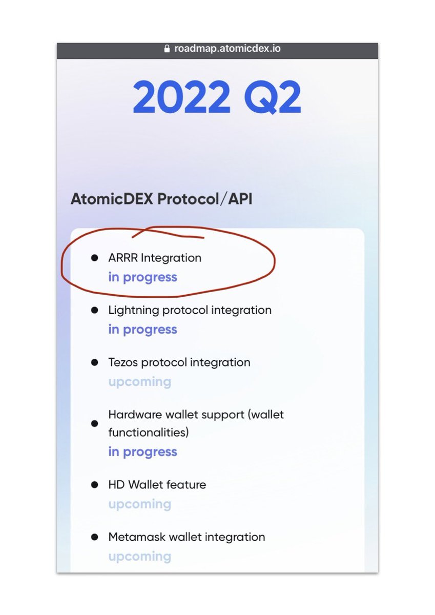 ARRRTHR's tweet photo. 😱😎🤩ARRR! 2022 Q2 🏴‍☠️🚀❤️
@PirateChain on @AtomicDEX 
https://t.co/Ya0Jqlkwpo

#ARRR #privacy #ATOMICSWAPS #AtomicDex #freedom https://t.co/qoBE62oT7P