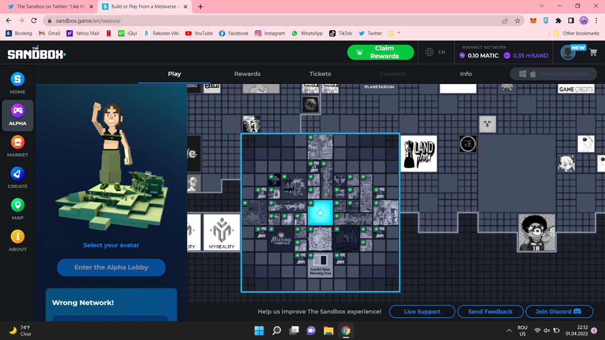 Saa_Alexandra13's tweet photo. @TheSandboxGame Yes yes all green stuff good ✅🫶🫂👏💚💚💚 next time will be better, im really curios about the prize for all this quests that i made https://t.co/cyDRrrtUyF