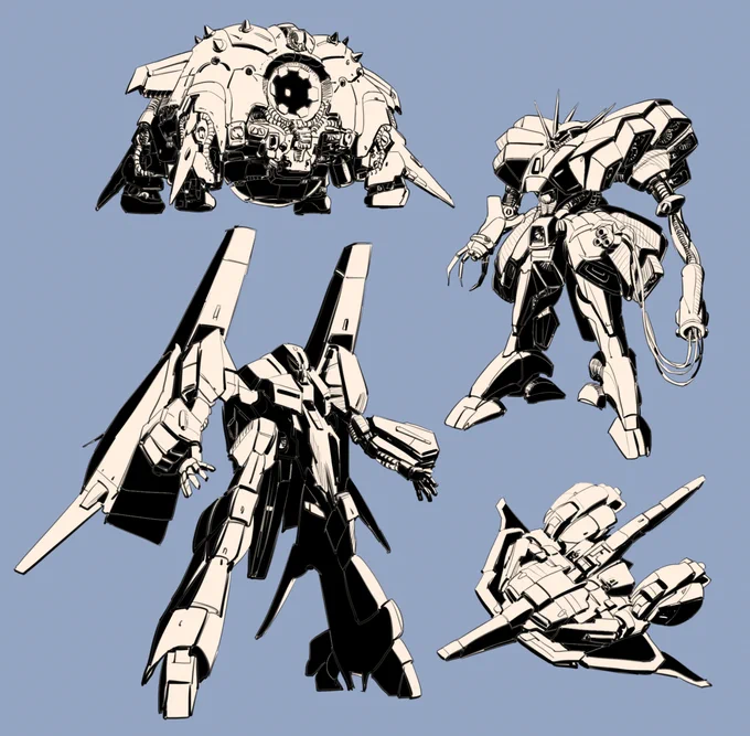 トレス メカ絵練習 0401 