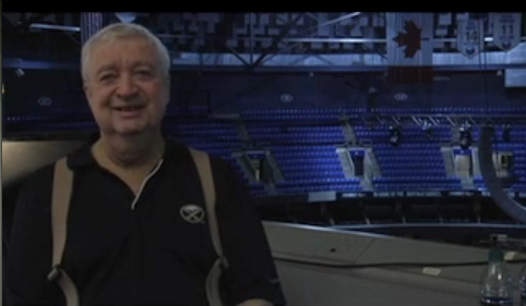 Fan_Connection's tweet photo. Congratulations to Rick Jeanneret on a well-deserved celebration of his career. He was a gracious interview subject, and it may be fitting that only his voice made the final cut of the movie.
#EveryFanHasAStory #RJDay #Sabres #LetsGoBuffalo https://t.co/8VXAKhV1p7