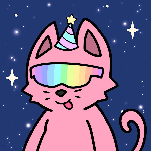colinfordactor's tweet photo. Joined the Rainbow Visor gang! Also in honor of my papa who would have been 104 today I love the fact that this guy has his birthday party hat on @CosmicCats_ @ccrainbowtraits https://t.co/3E55lUDRrf