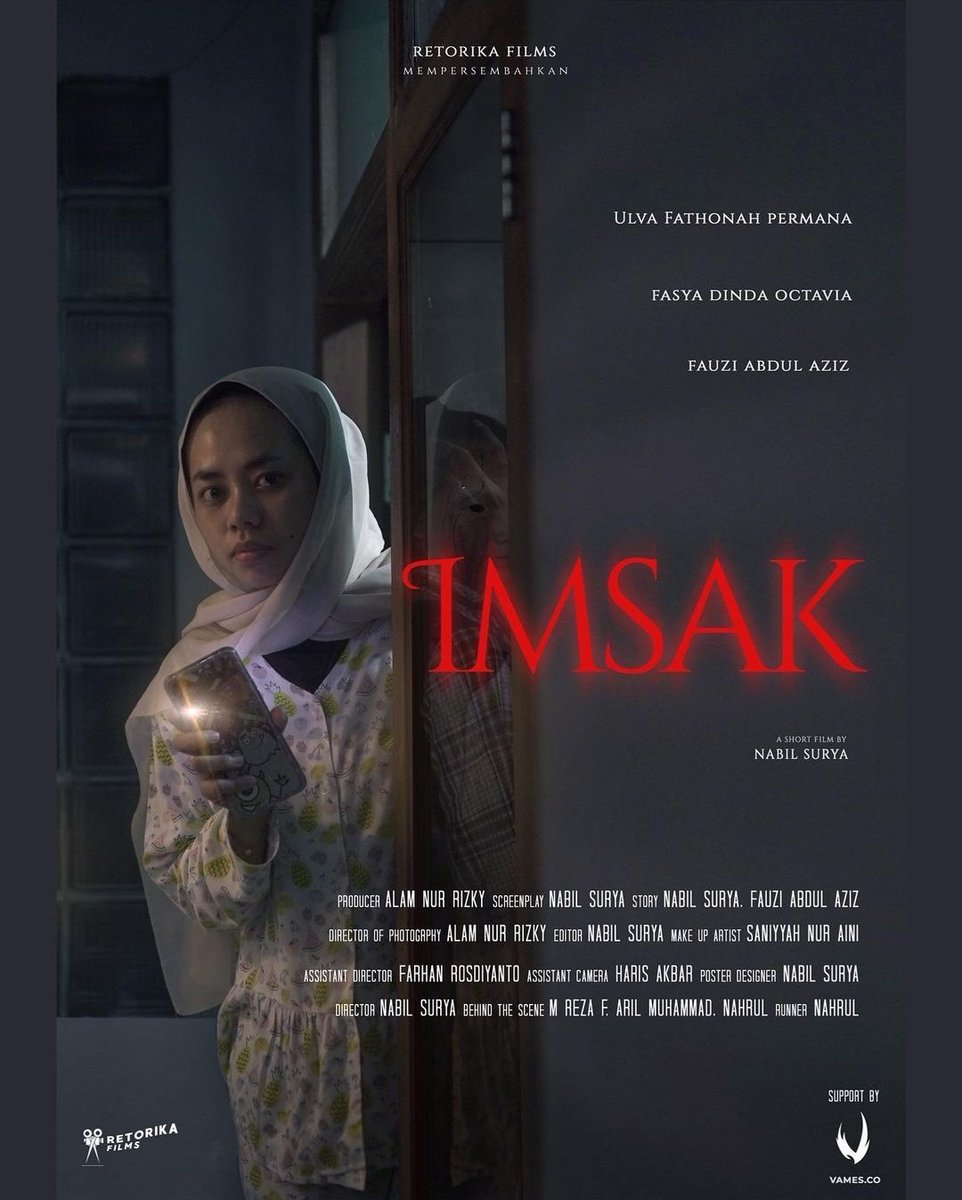 Ada dua film pendek horror yang akan 