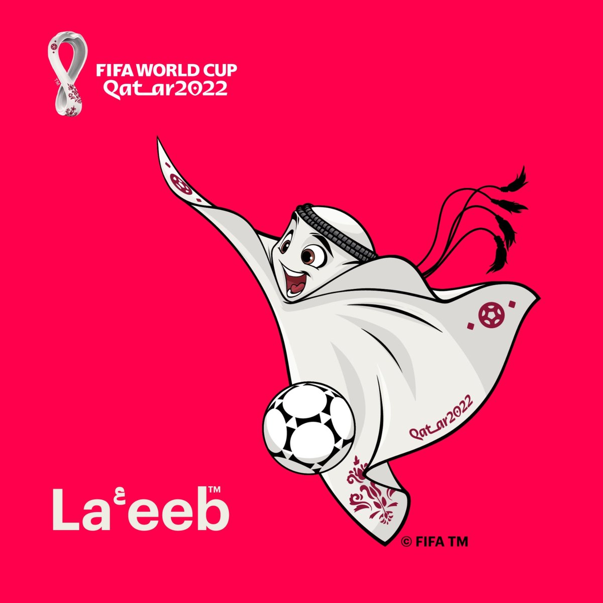 MascotFanPe's tweet photo. 🔴 Con ustedes... La' eeb (se pronuncia 'Laib'), la mascota oficial del Mundial Qatar 2022.

A todas luces parece ser un turbante, pero más tiene apariencia de fantasmita 🤣. No sabemos aún cómo lo van a hacer en peluche ni en muñeco gigante 🤭. ¿Qué les parece? https://t.co/Vy3k6Wht2O