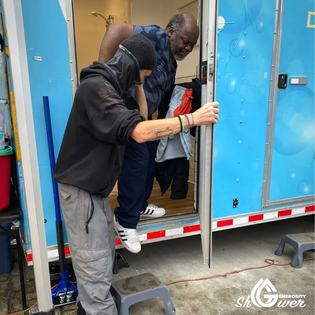 GenerosityGloba's tweet photo. Sometimes a helping hand is just what's needed to complete the experience our unhoused guests receive at #GenerosityShower. Be that helping hand at #SelflessSaturday. 7 more days until Shower Season #4 starts! Sign up to volunteer 👉 https://t.co/sSeBLxHVpY
#wearegenerosityglobal https://t.co/uGhA8yLRz5