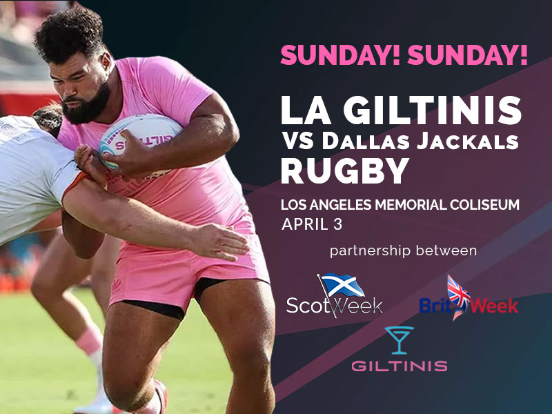 ScotWeek's tweet photo. Join us this Sunday for the kickoff of ScotWeek 2022 at the L.A. Giltinis rugby match! Wear your finest tartan on the Red Carpet at the game!
https://t.co/S1dFkEpJBm

#LAGiltinis #rugby #ScotWeek #ScotWeek2022 #ScotsInAmerica #ScotsInLA #events #Scotland https://t.co/rkgyY5pAXl