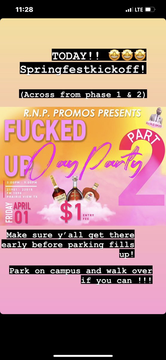 elvizsss's tweet image. #springfest2k22 be there or hear about it‼️