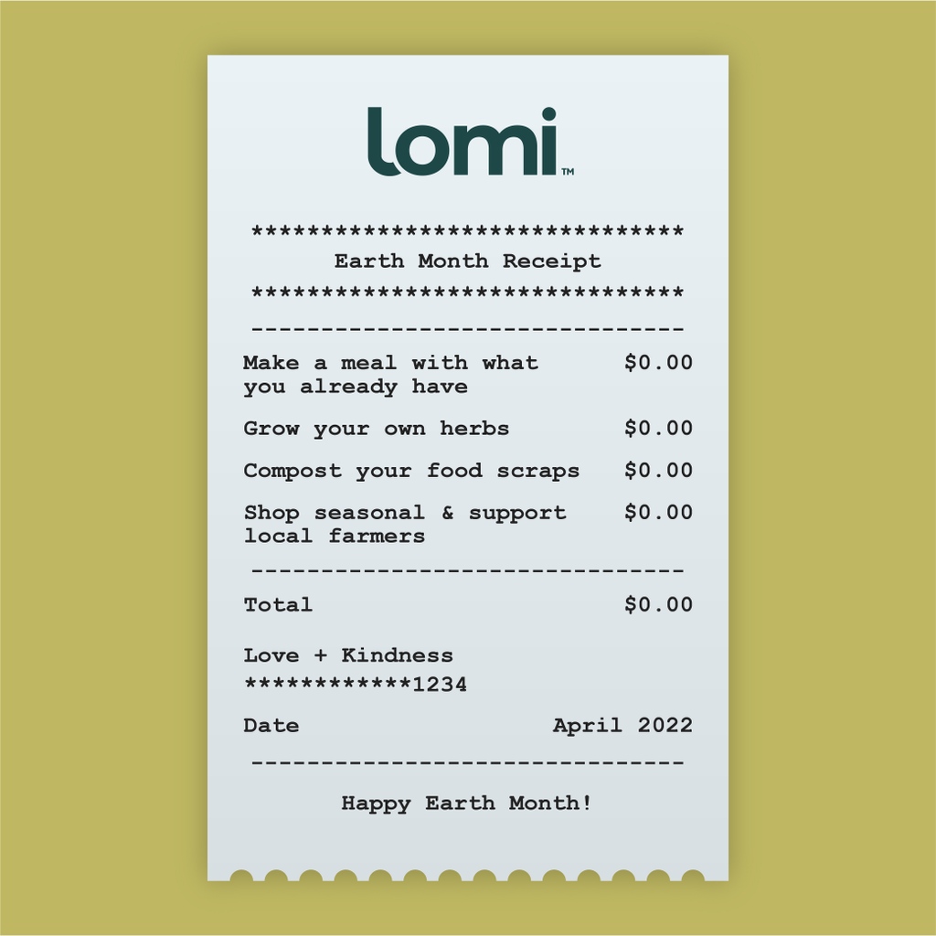 GetLomi's tweet photo. Earth Month has arrived(!!!) To kick things off we've got some easy ways you can celebrate Mama Earth this month β¨
π± Retweet w/ another way you'll be going green during April π
#meetlomi #leaveittolomi #garbageisoptional #foodwasterevolution #composting #earthmonth https://t.co/tT8RUhqnVS