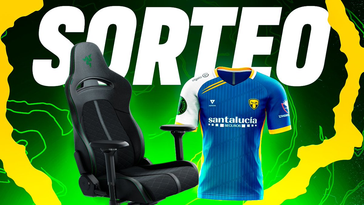 Team Queso (@teamquesogg) on Twitter photo Vamos a celebrar el TOP 2 DEL MUNDO 🌍 en Rocket y CAMPEONES de Superliga con un SORTEAZO‼️
🎁 Estás a 3 sencillos pasos de poder ganar una SILLA <a href="/Razer/">R Λ Z Ξ R</a> ENKI + CAMISETA OFICIAL TQ 🎁
1️⃣ FW <a href="/TeamQuesoGG/">Team Queso</a>
2️⃣ FW <a href="/TeamRazer/">Team RΛZΞR</a>
3️⃣ RT este tuit
En una semana damos ganador. ¡SUERTEEE! 🍀 Vamos a celebrar el TOP 2 DEL MUNDO 🌍 en Rocket y CAMPEONES de Superliga con un SORTEAZO‼️
🎁 Estás a 3 sencillos pasos de poder ganar una SILLA <a href="/Razer/">R Λ Z Ξ R</a> ENKI + CAMISETA OFICIAL TQ 🎁
1️⃣ FW <a href="/TeamQuesoGG/">Team Queso</a>
2️⃣ FW <a href="/TeamRazer/">Team RΛZΞR</a>
3️⃣ RT este tuit
En una semana damos ganador. ¡SUERTEEE! 🍀