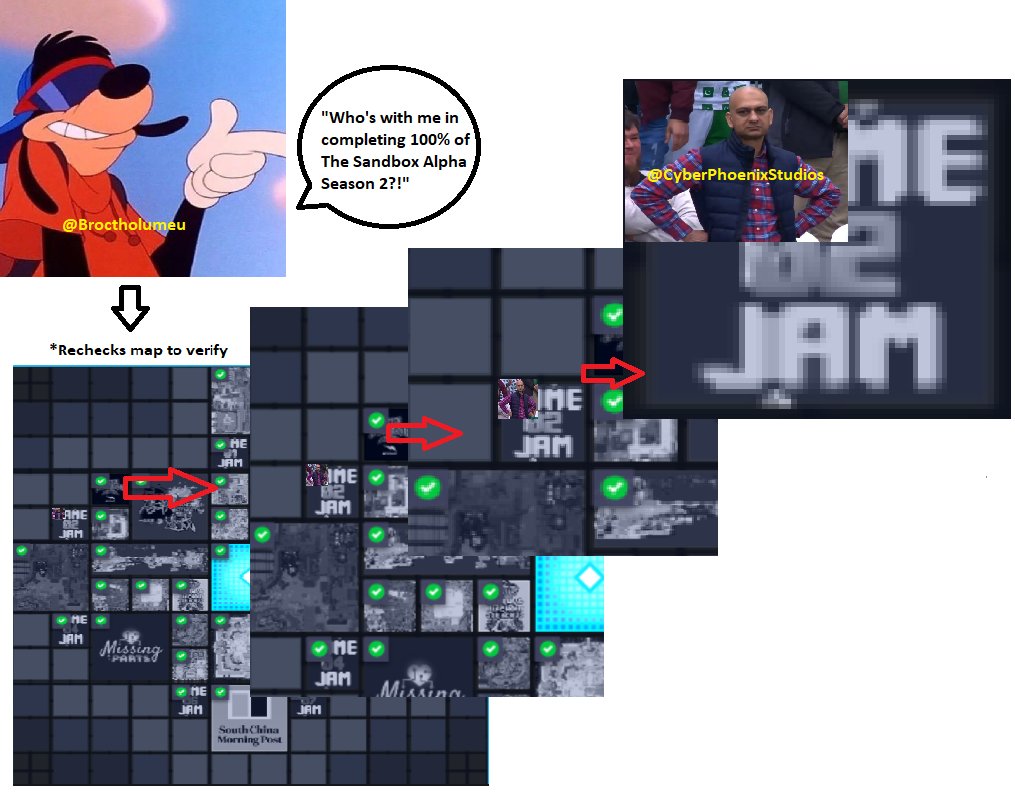 Broctholumeu's tweet image. I had convinced my wife that even if I didn't win the @TheSandboxGame Alpha Season 2 Pass I still will get something for 100% completion, The Metaverse had otherwise to say. @cyphystudios, I will never miss your game again. #winsomelosesome #nocigar #backtocoding #squigglyschool