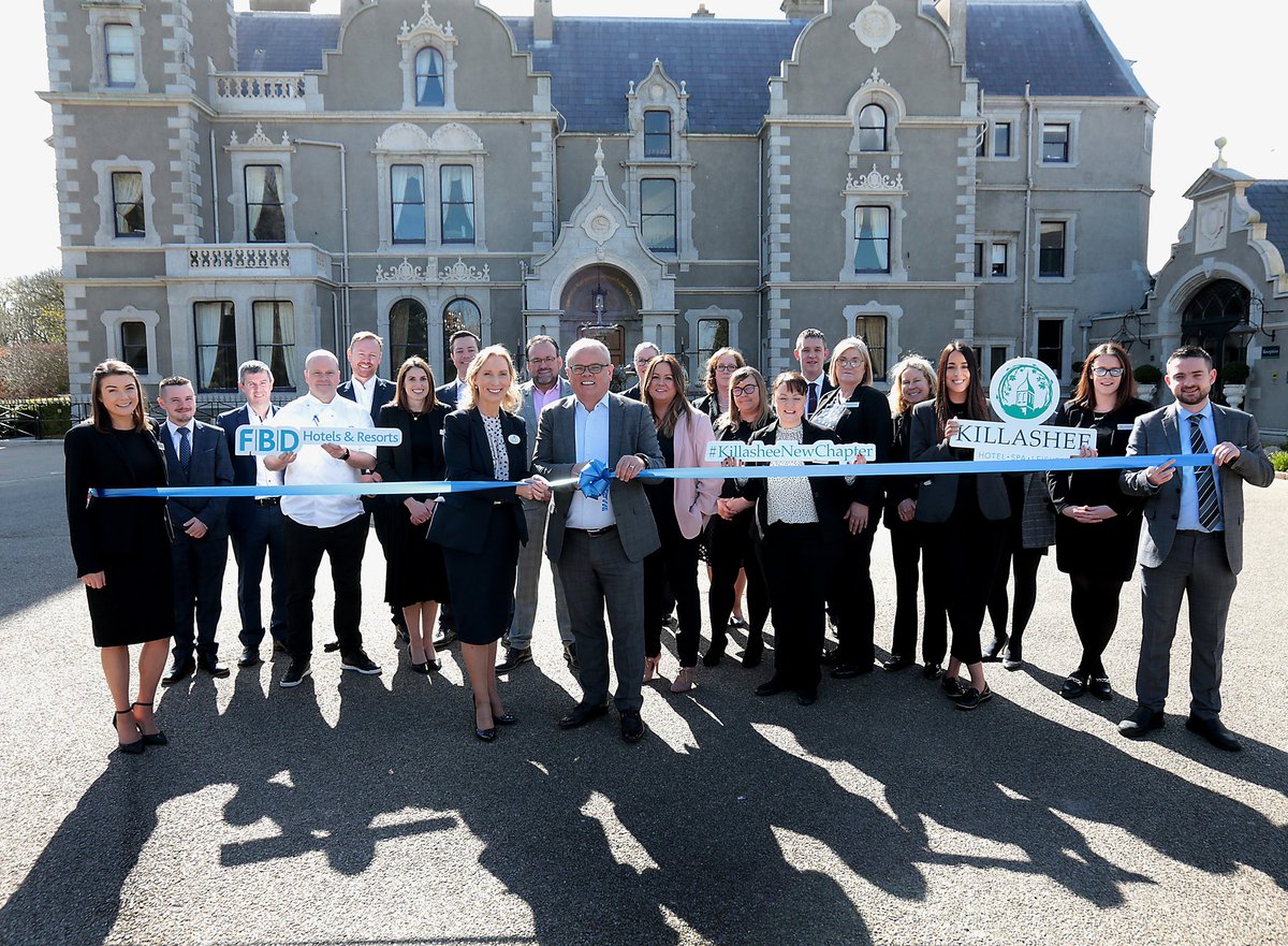 Today marked a truly special occasion. The new chapter of our story has begun as we joined the FBD Hotels & Resorts family. So let the writing begin & the story unfold. What a story it will be! We hope you enjoy what is to come! @FBDHotels #KillasheeNewChapter #FBDHotels