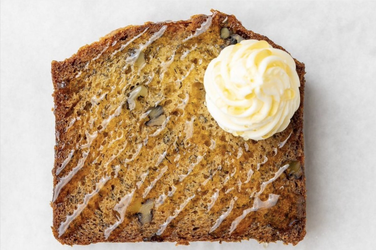 dineblackla's tweet photo. Good morning! @findyourhilltop has a new pastry👀 They are now serving Banana Bread. They recommend asking for it warmed with a side of whipped honey butter.😋 https://t.co/XSGzmRuKvK