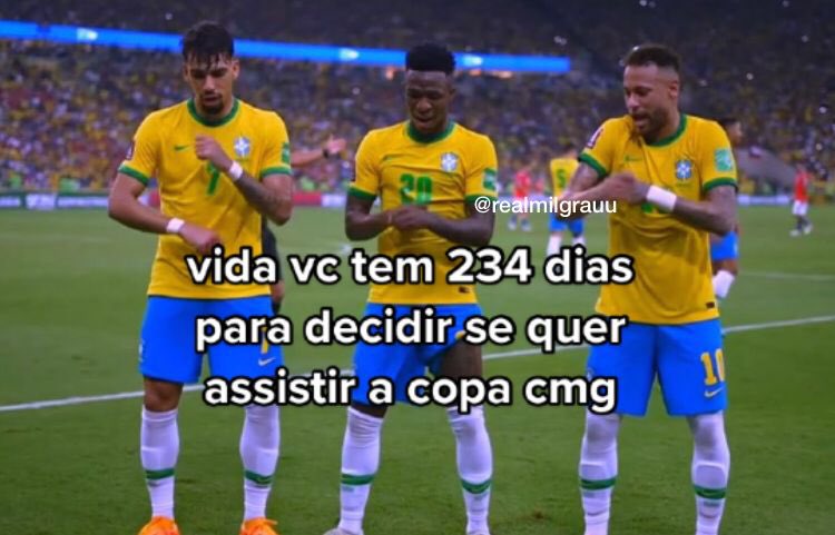 a copa ta chegando, decide logo