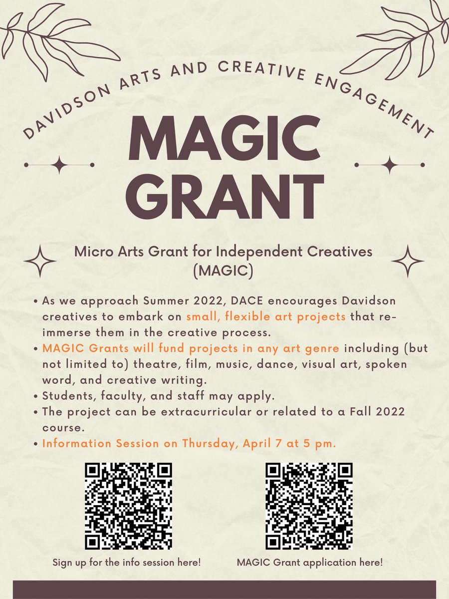 Arts at Davidson tweet media