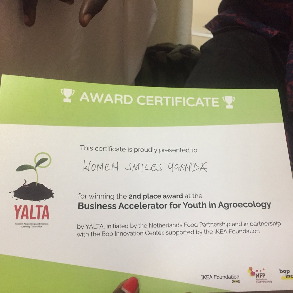 Lilian24L's tweet photo. I am extremely excited and honored to have won the YALTA Business Accelerator https://t.co/UbDEiZeGFO