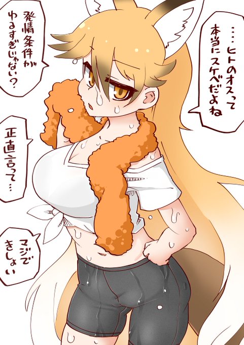 再掲等して場を繋ぐのも手なんですけど、ちょっと量が多いシリーズ物が大半を占めてます。
強いて言うならスパッツキタキツネとレギンスギンギツネ流行ってほしい。 