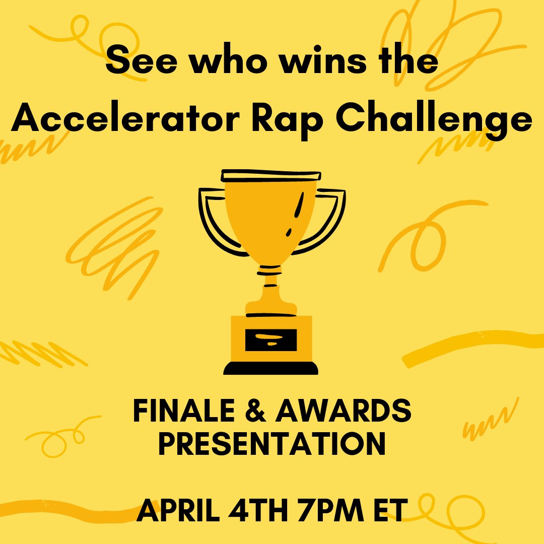 Accelerator Rap Challenge tweet media
