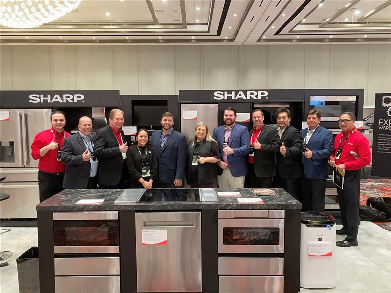 SharpHomeUSA's tweet photo. Wonderful seeing so many new and familiar faces at the AVB @BrandSource Summit! It’s always a pleasure having the opportunity to chat with such great minds in the industry. We look forward to next year’s summit! #AVBBrandSource #SharpAppliances #SimplyBetterLiving https://t.co/19WTJ7oRSe