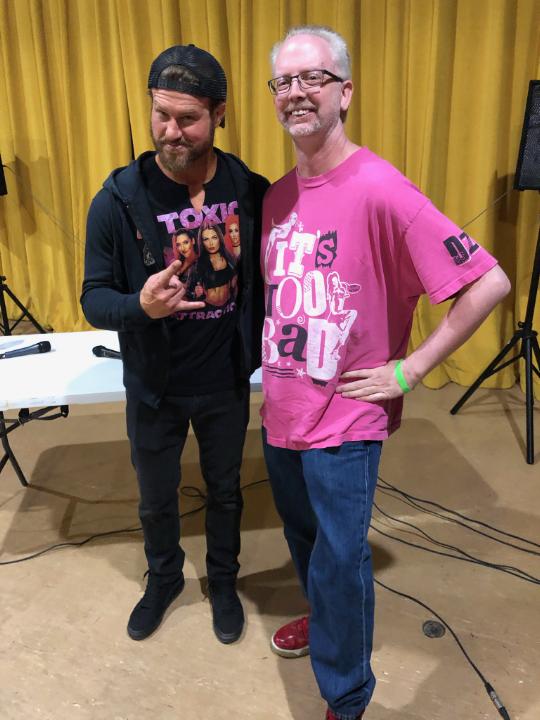 Raz42071's tweet photo. Great start to Wrestlemania weekend at #NXTChamp and my fave @HEELZiggler comedy show with his #HeelCrew last night. Another awesome show!!! https://t.co/aoGS6yA7gx