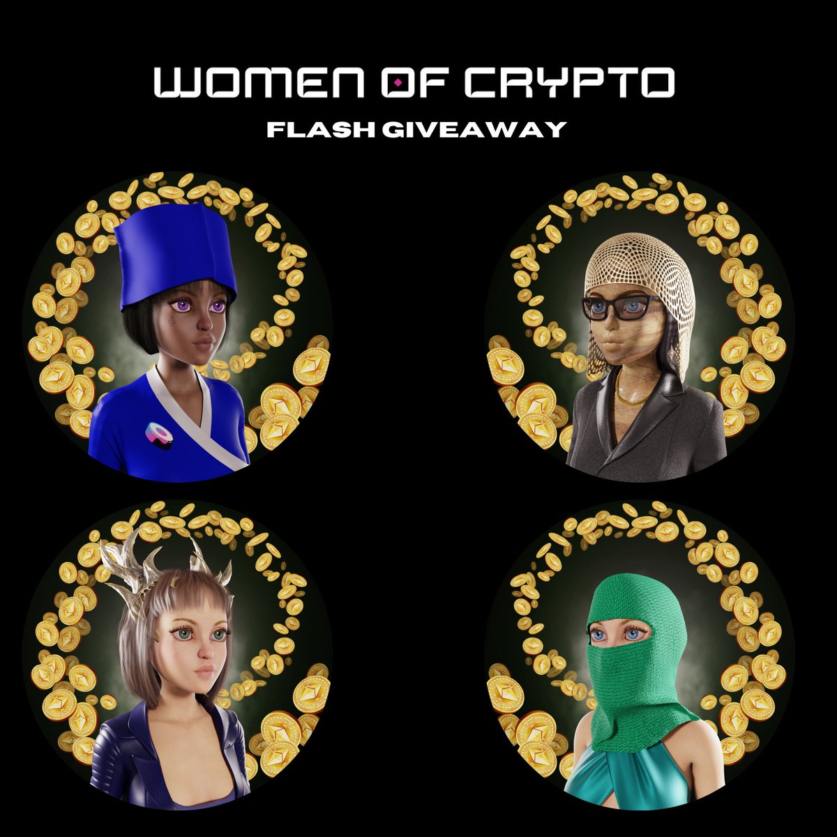 🚨 FLASH GIVEAWAY 🚨
     
      🎁  WIN 1x WoC #NFT  🎁
    TO ENTER, SIMPLY LIKE + RT 🔁
      
    WINNER RANDOMLY SELECTED 
        ⏰YOU HAVE 1 HOUR ⏰