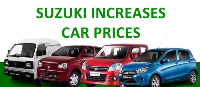 Pak Suzuki Increases Prices of All Cars in Pakistan 2022
