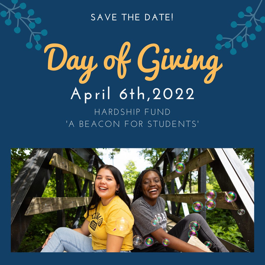 valpoomp's tweet photo. Day of Giving 2022 is April 6. Last year, our community generously gave more than $1 million. This year, we need your help to do it again. The Hardship fund is a new initiative established to help low-income students on our campus. We need your help to spread the word! https://t.co/myEF5WSTBK