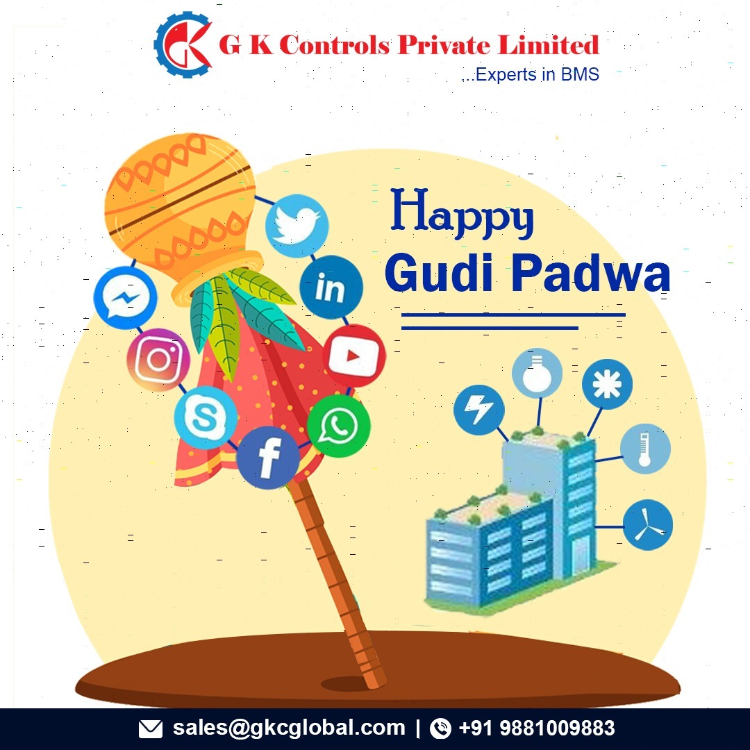 gkcglobal's tweet photo. GudiPadwa is a new beginning of dreams, hopes, and happiness too. May this wonderful year bring success and happiness to you.
#BMS #HoneywellBMS #Honeywell #HoneywellTrend #HoneywellWebs #SAIAPLC #PLCSolutions #NiagaraCommissioning #NiagaraN4 #SpyderControllers #BMSCommissioning https://t.co/kgyrgmBhCo