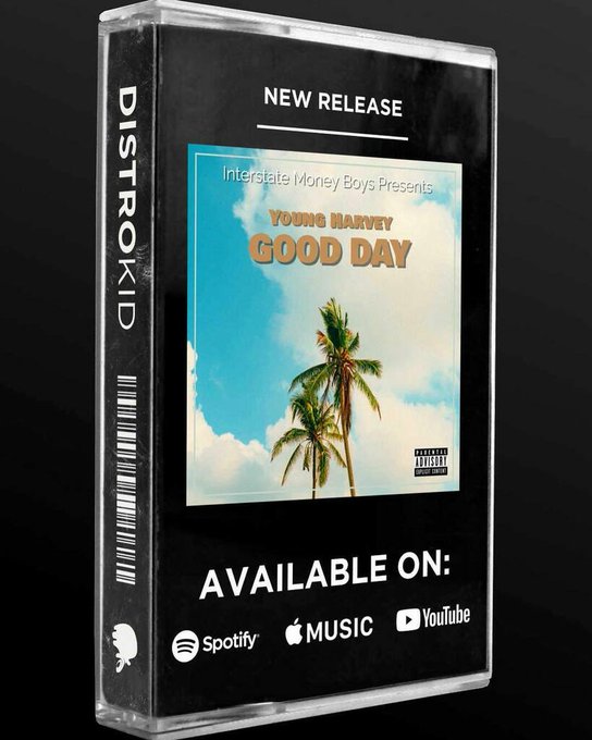 New Music Friday from @imbyoungharvey  Song: Good Day  Out on all streaming platforms  Link in bio with<a class="tags" href="/tag/imbyoungharvey">@imbyoungharvey</a><a href="/tag/nationalpetday"class="tags"><span>#nationalpetday</span></a>